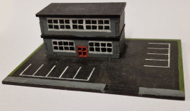 6mm 1/300th Post WW2 Office 01 Kit (6mm Team Yankee)