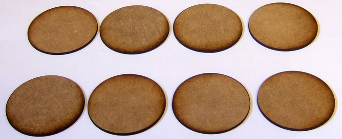 AtomicLaserCutDesigns.com 50mm Hex MDF Wood Bases – Laser Cut – 5 Pack – FAST USA SHIPPING